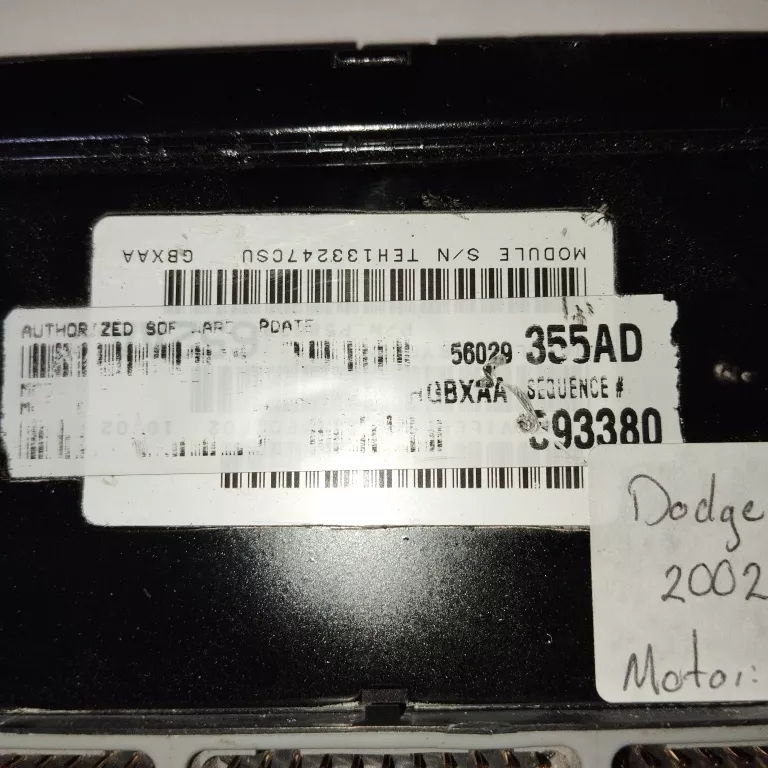 Computadora Dodge Dakota 2002 Motor 3.9 Ya Programada